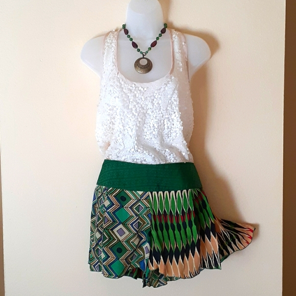 Breezy Bali Silk Shorts - Picture 1 of 7